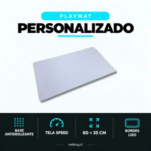 Playmat Personalizado 60x35 cm - Borde Liso