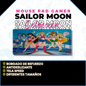 Mouse Pad Gamer Sailor Moon M01