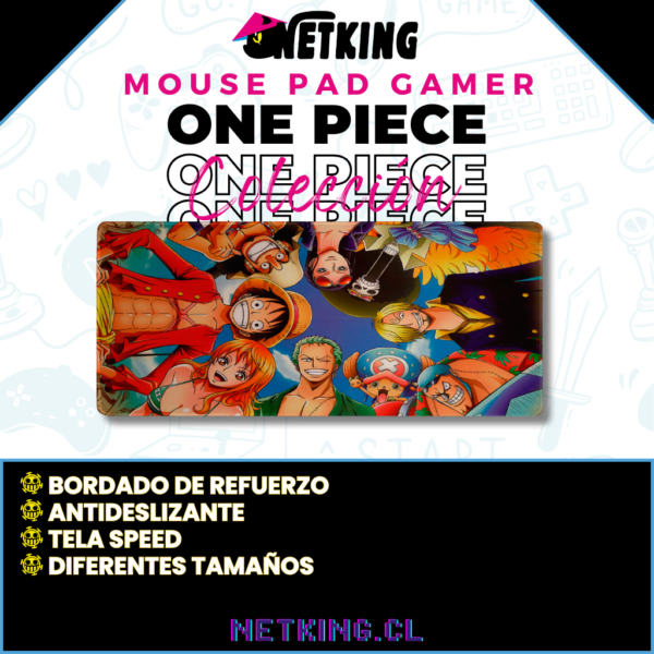 Mouse Pad Gamer One Piece 70x30 cm M01