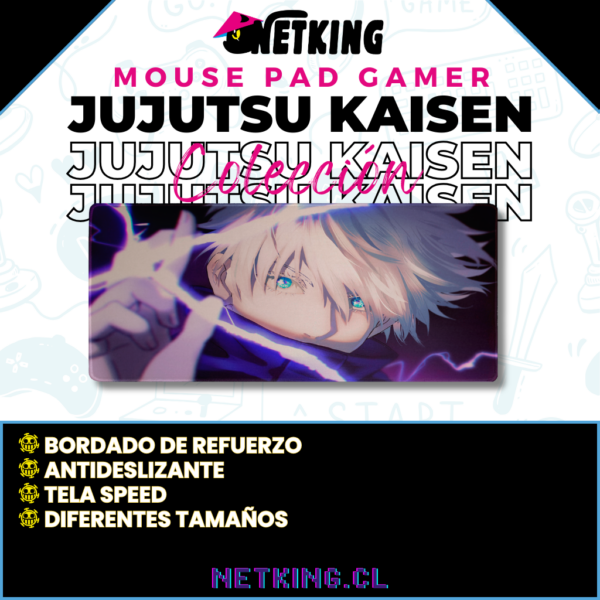 Mouse Pad Gamer Jujutsu Kaisen 70x30 cm M03