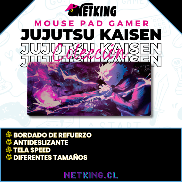 Mouse Pad Gamer Jujutsu Kaisen 70x30 cm M04