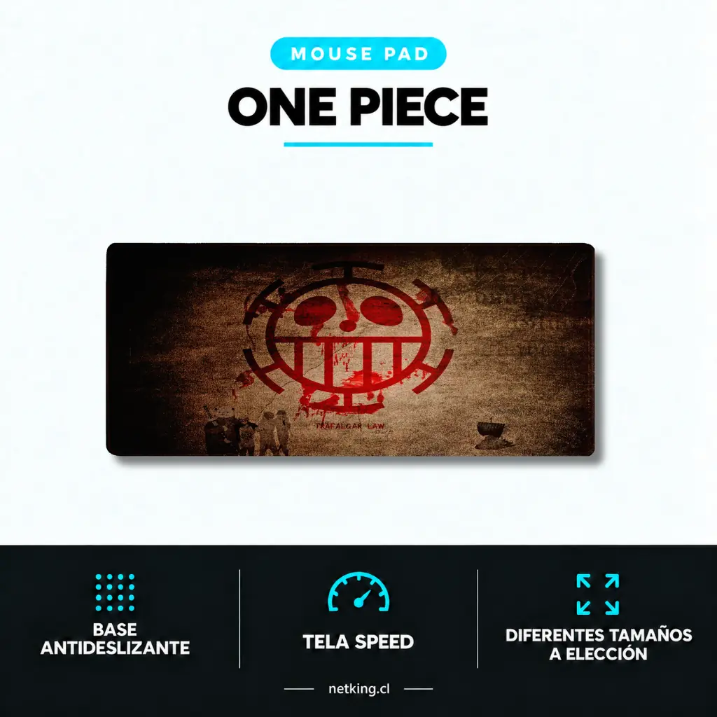 Mouse Pad Gamer One Piece M12