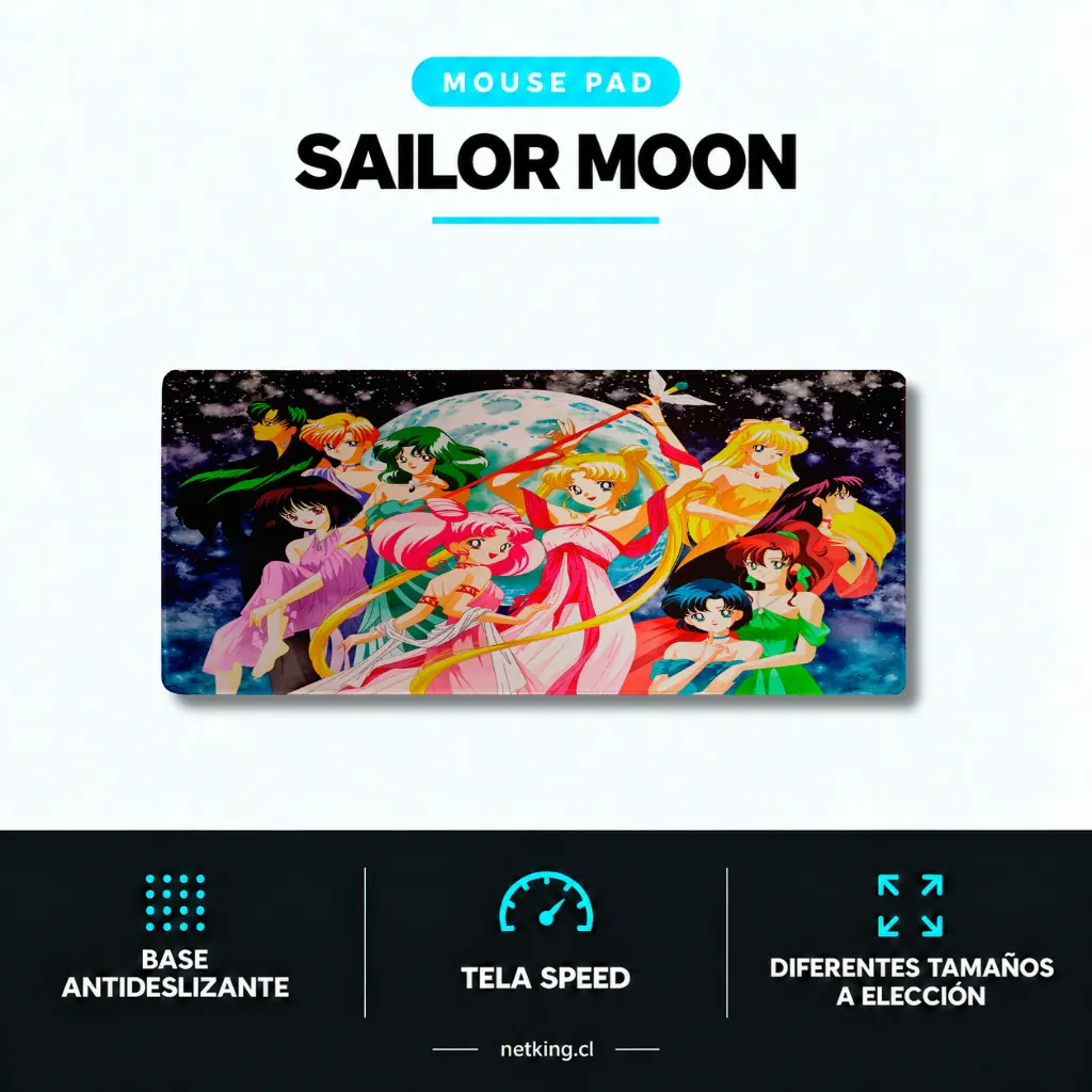 Mouse Pad Gamer Sailor Moon M02
