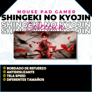 Mouse Pad Gamer Shingeki no Kyojin M02
