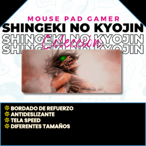 Mouse Pad Gamer Shingeki no Kyojin M03