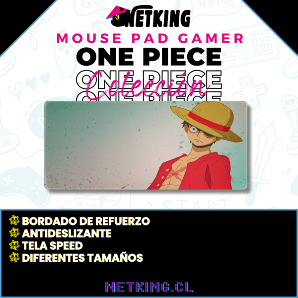 Mouse Pad Gamer One Piece 70x30 cm M04