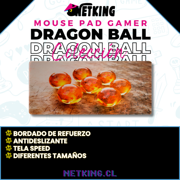 Mouse Pad Gamer Dragon Ball 70x30 cm M03