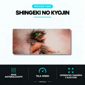 Mouse Pad Gamer Shingeki no Kyojin M03