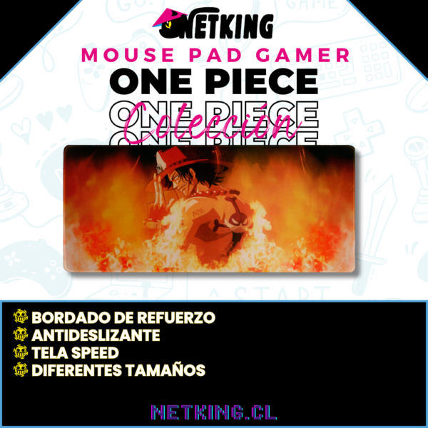 Mouse Pad Gamer One Piece 70x30 cm M06