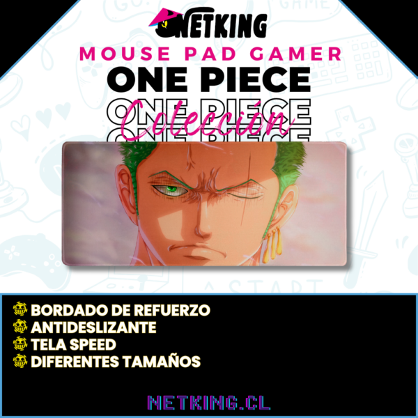 Mouse Pad Gamer One Piece 70x30 cm M08