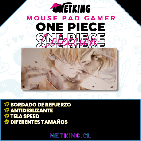 Mouse Pad Gamer One Piece 70x30 cm M09