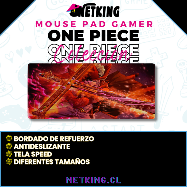 Mouse Pad Gamer One Piece 70x30 cm M11