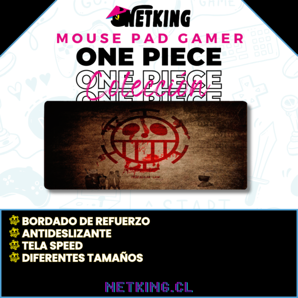 Mouse Pad Gamer One Piece 70x30 cm M12