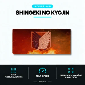 Mouse Pad Gamer Shingeki no Kyojin M04