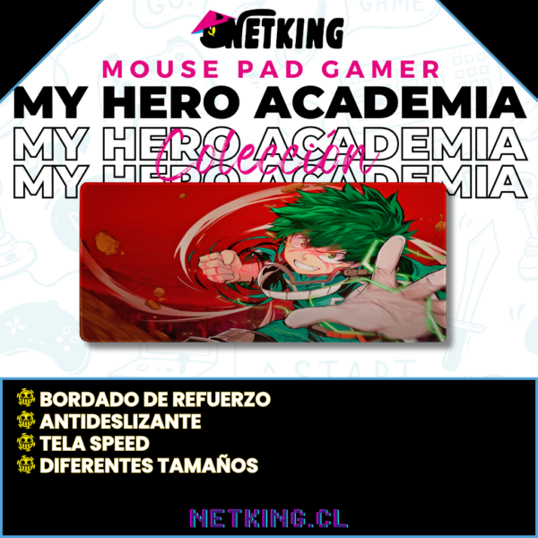 Mouse Pad Gamer My Hero Academia 70x30 cm M01