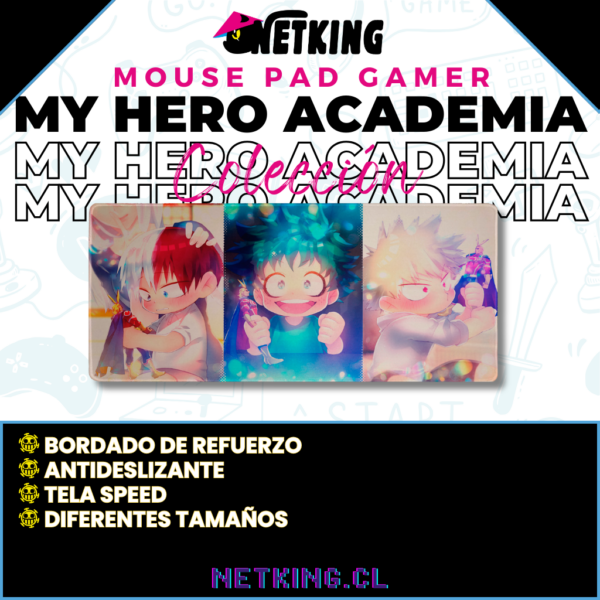 Mouse Pad Gamer My Hero Academia 70x30 cm M07