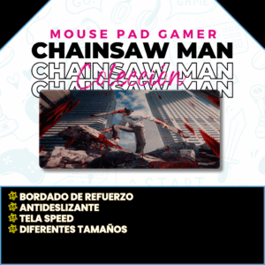 Mouse Pad Gamer Chainsaw Man M01