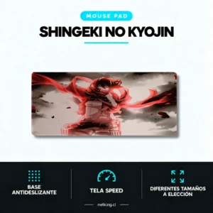 Mouse Pad Gamer Shingeki no Kyojin M06