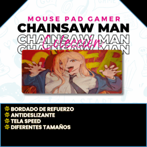 Mouse Pad Gamer Chainsaw Man M04