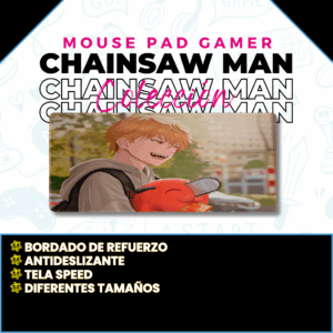 Mouse Pad Gamer Chainsaw Man M06