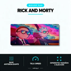 Mouse Pad Gamer Rick and Morty M01