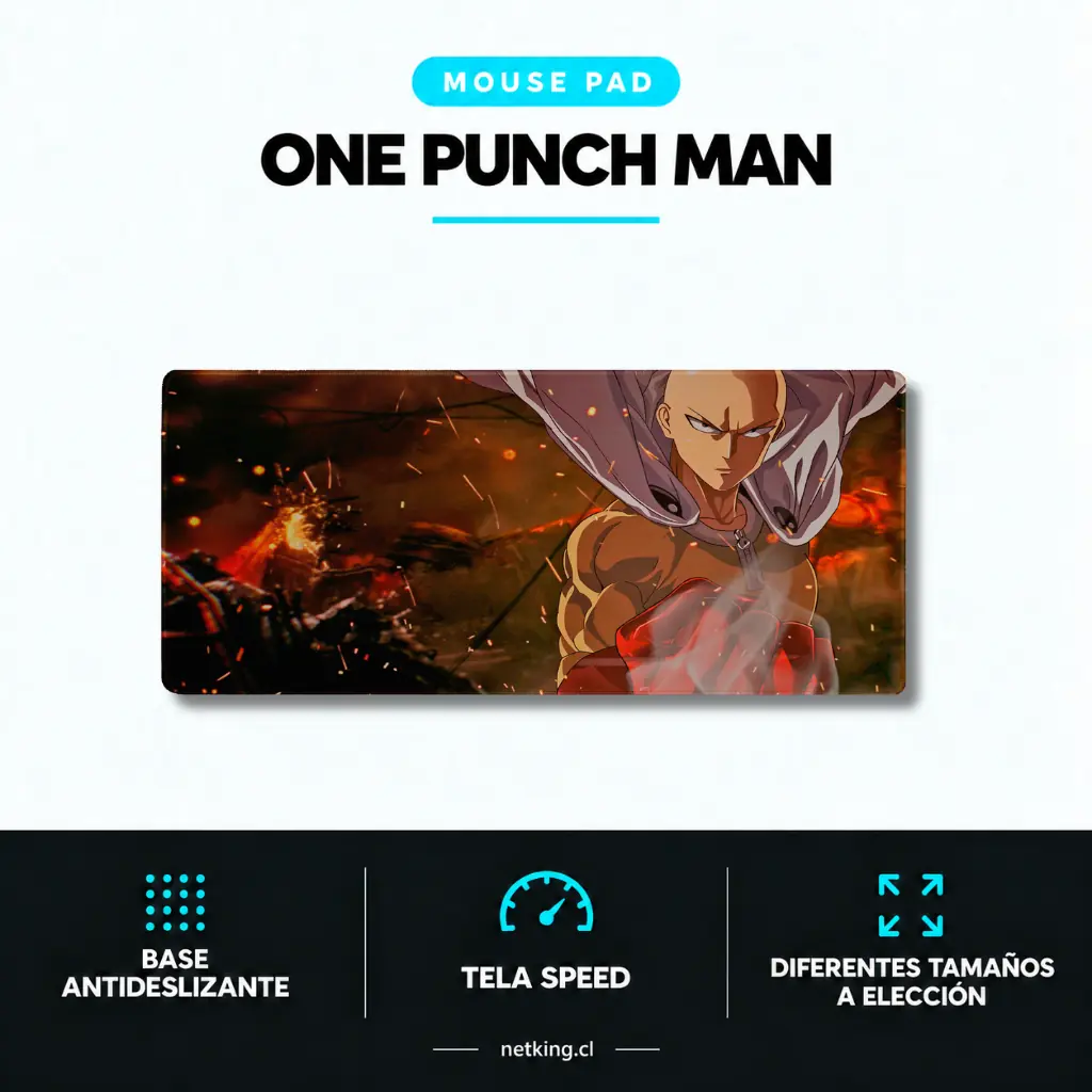Mouse Pad Gamer One Punch Man M01