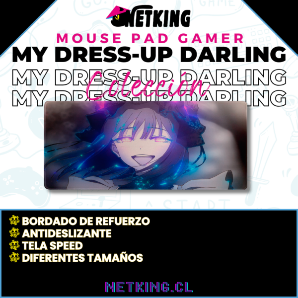 Mouse Pad Gamer My Dress-Up Darling 70x30 cm M02