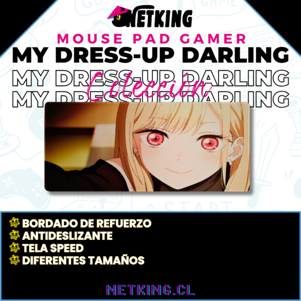 Mouse Pad Gamer My Dress-Up Darling 70x30 cm M04