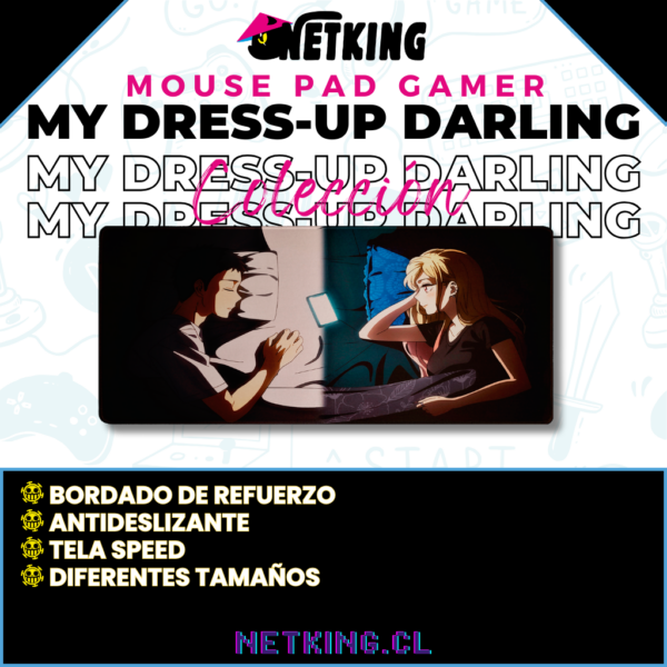 Mouse Pad Gamer My Dress-Up Darling 70x30 cm M05