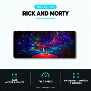 Mouse Pad Gamer Rick and Morty M02