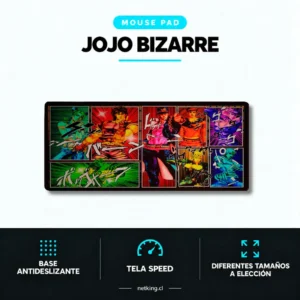 Mouse Pad Gamer Jojo Bizarre M02