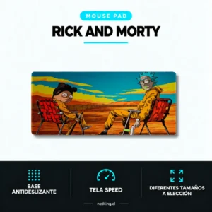 Mouse Pad Gamer Rick and Morty M03