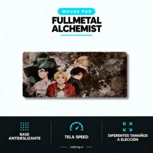 Mouse Pad Gamer Fullmetal Alchemist M03