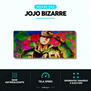 Mouse Pad Gamer Jojo Bizarre M03