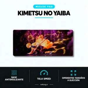 Mouse Pad Gamer Kimetsu no Yaiba M04