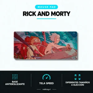 Mouse Pad Gamer Rick and Morty M05