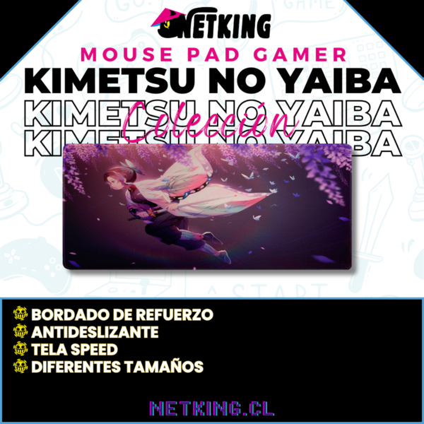 Mouse Pad Gamer Kimetsu no Yaiba 70x30 cm M05