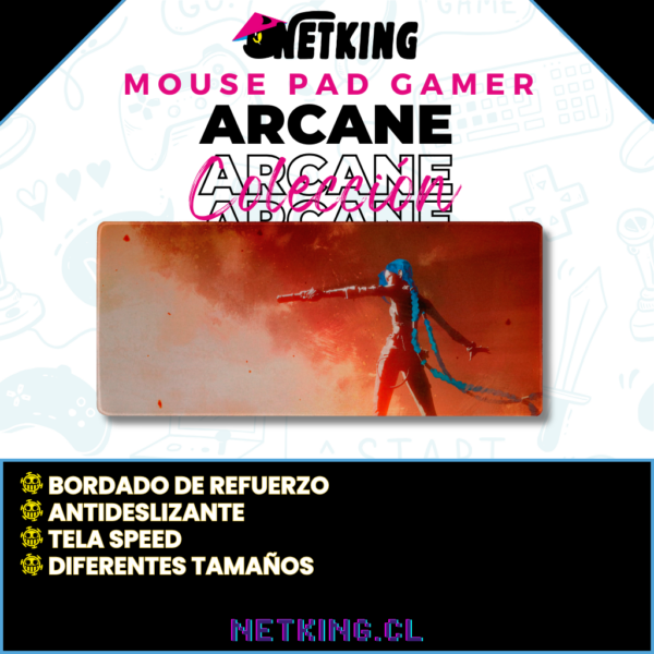 Mouse Pad Gamer Arcane 70x30 cm M03