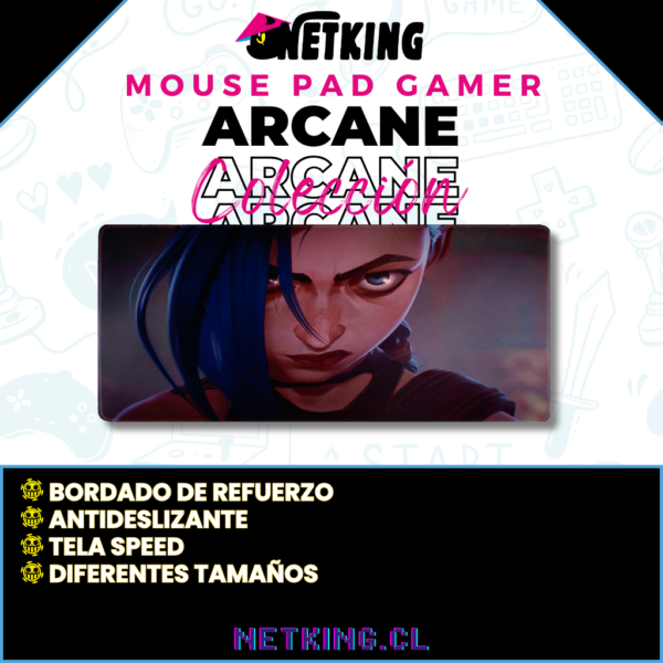 Mouse Pad Gamer Arcane 70x30 cm M04