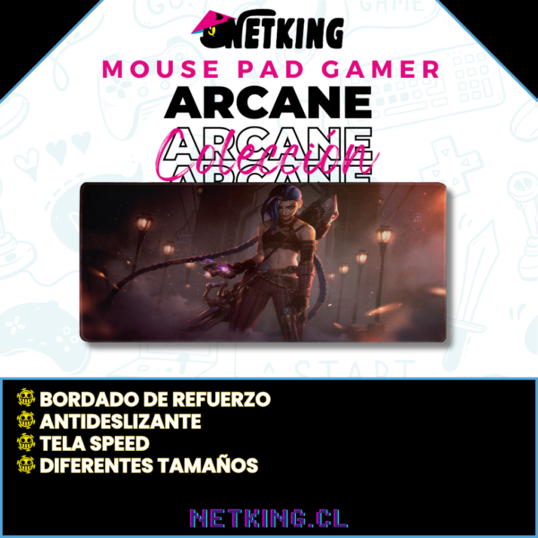 Mouse Pad Gamer Arcane 70x30 cm M05