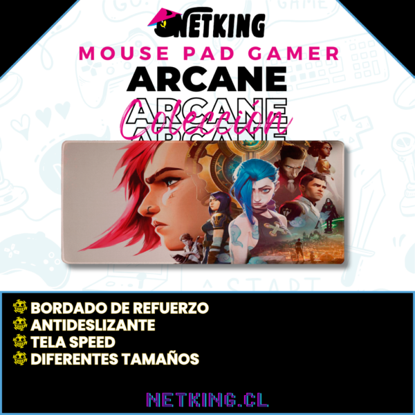 Mouse Pad Gamer Arcane 70x30 cm M06