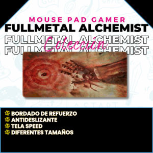 Mouse Pad Gamer Fullmetal Alchemist M02