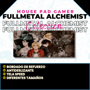 Mouse Pad Gamer Fullmetal Alchemist M03