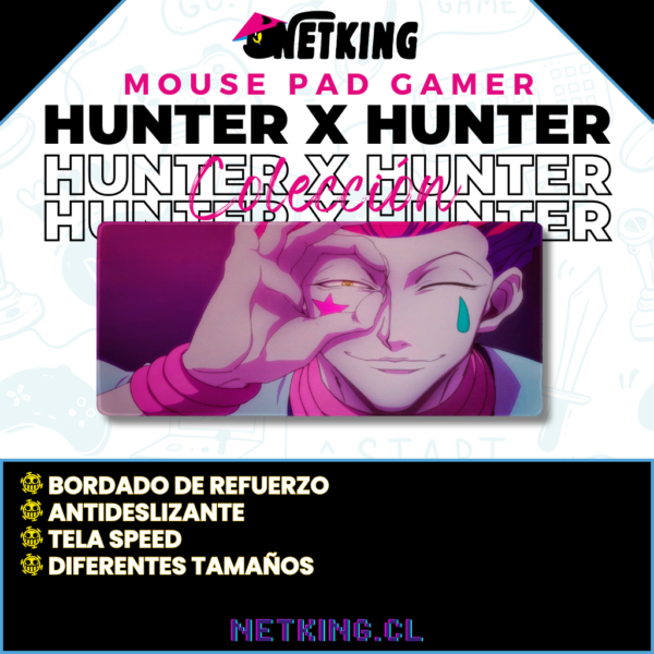 Mouse Pad Gamer Hunter x Hunter 70x30 cm M03