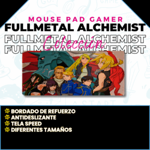Mouse Pad Gamer Fullmetal Alchemist M04