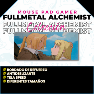 Mouse Pad Gamer Fullmetal Alchemist M06