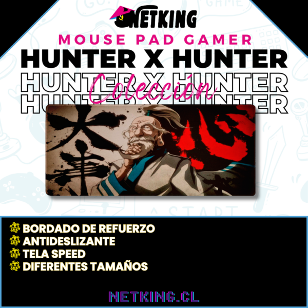 Mouse Pad Gamer Hunter x Hunter 70x30 cm M09