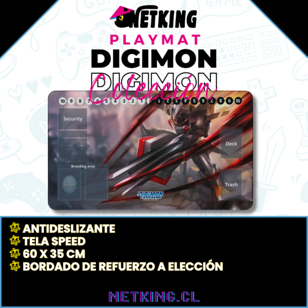 Playmat Digimon Card Game 60x35 cm M03