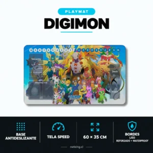 Playmat Digimon Card Game 60x35 cm M04