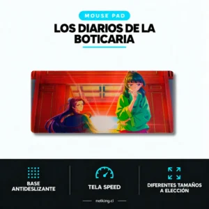 Mouse Pad Gamer Los diarios de la boticaria M01